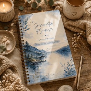 Carnet anti-stress Se reconnecter & S’apaiser de la collection Signature Âme Libre